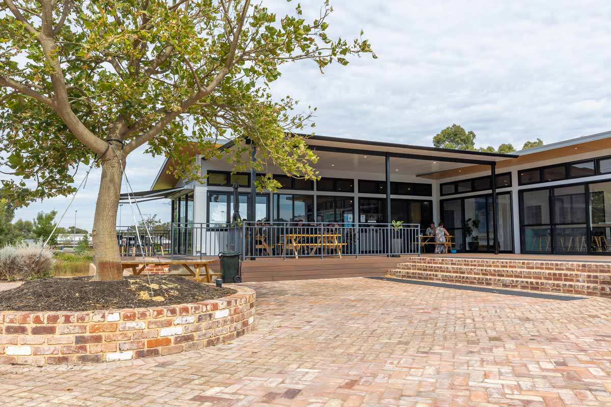 Perth patio installers case study Tailwinds Cafe