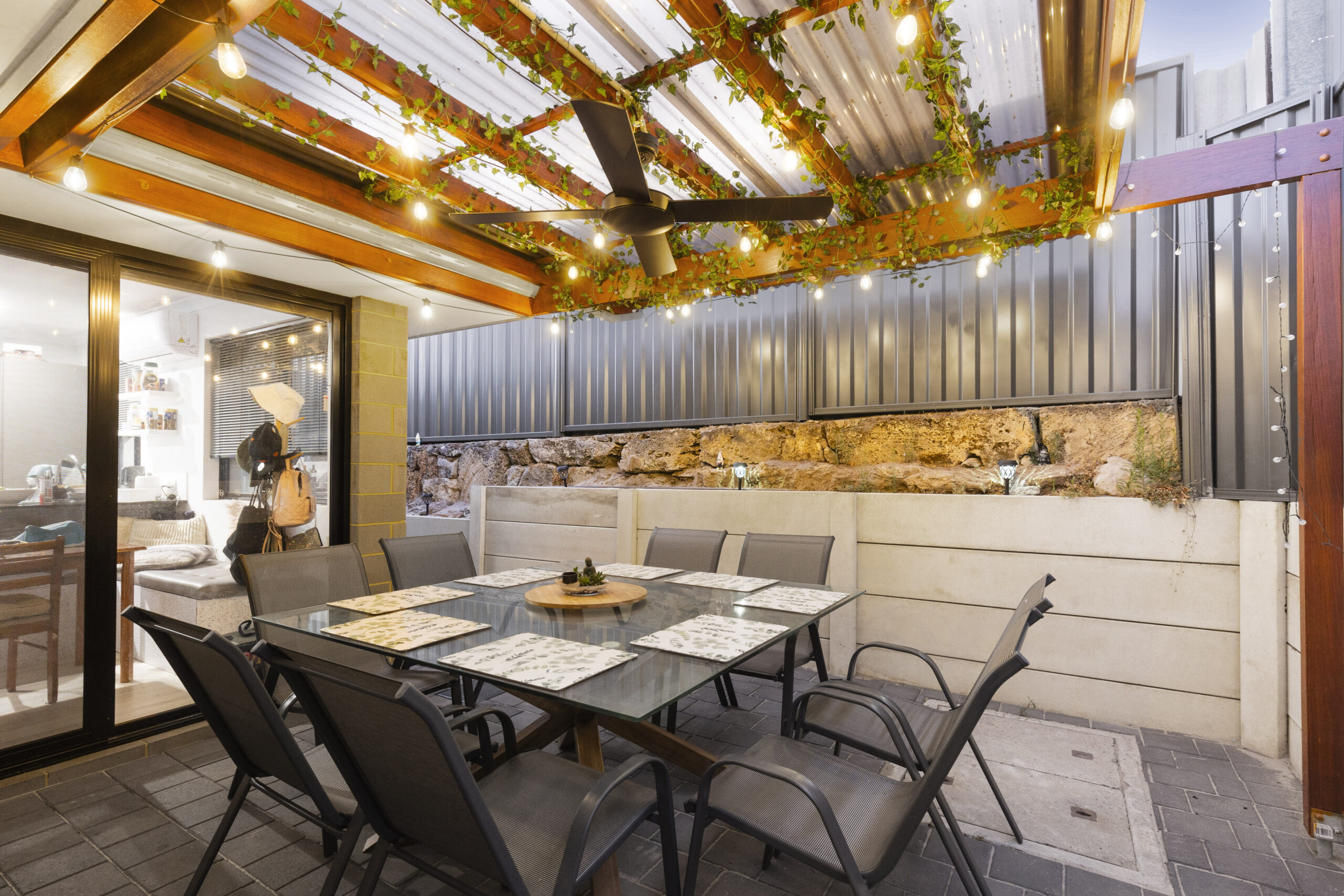 Timber pergola venture outdoor